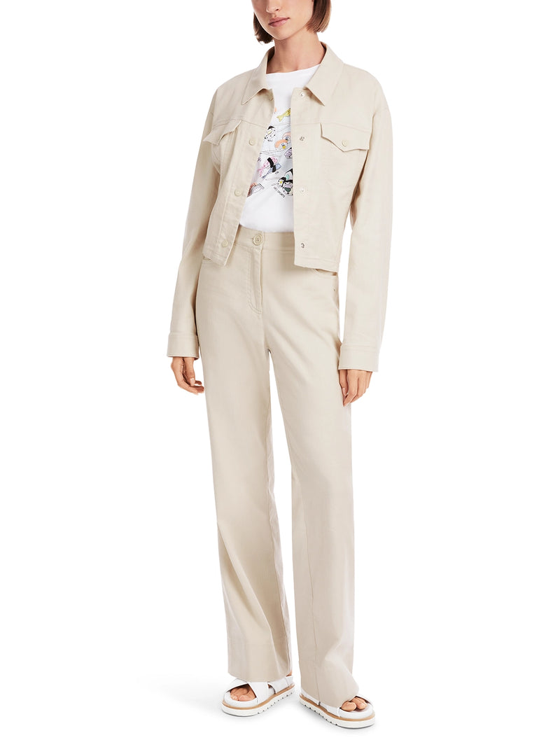Marc Cain FAID Linen Blend Trousers YS 81.49 W30