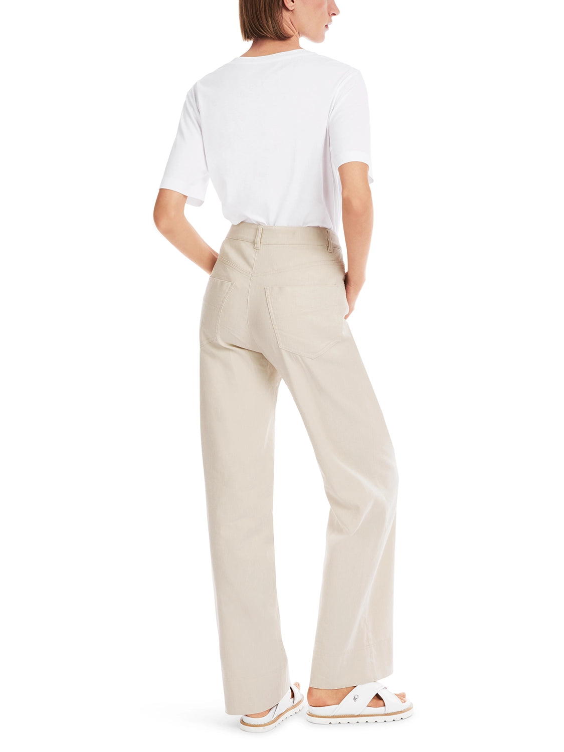 Marc Cain FAID Linen Blend Trousers YS 81.49 W30