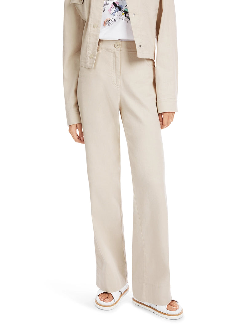 Marc Cain FAID Linen Blend Trousers YS 81.49 W30