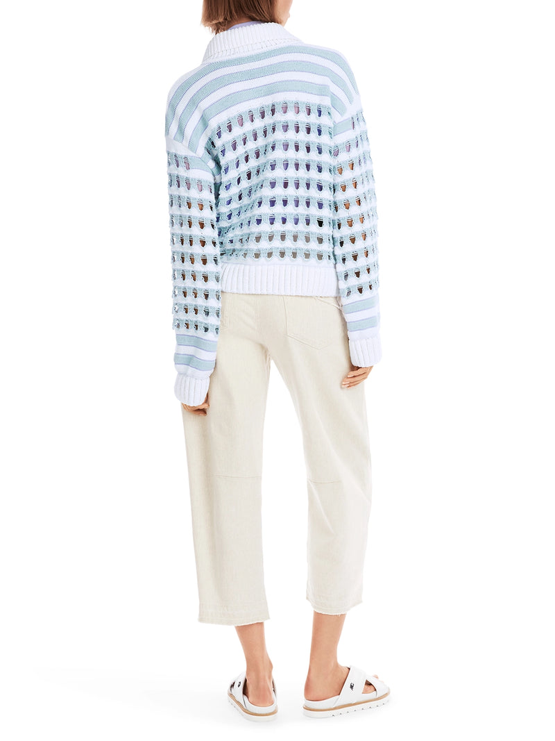 Marc Cain Knitted in Germany Ajour Cardigan YS 39.17 M23