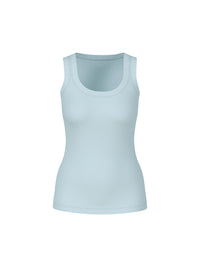 Marc Cain Sleeveless Top in Cotton Rib YS 61.25 J50