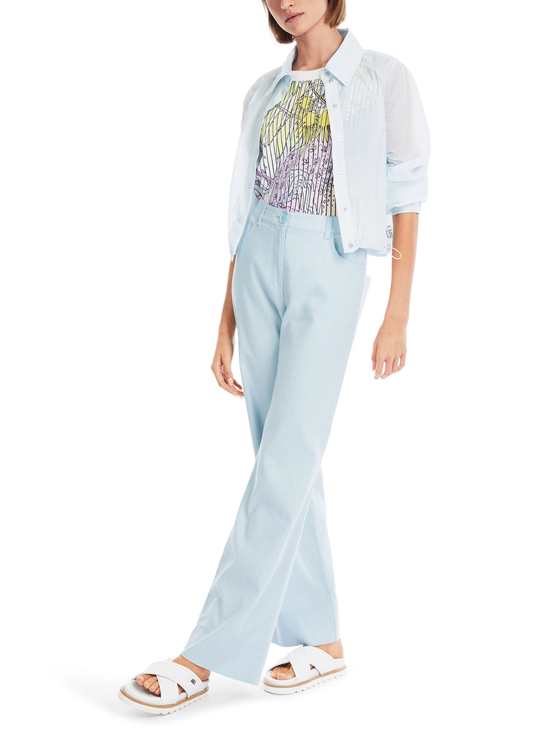 Marc Cain FAID Linen Blend Trousers YS 81.49 W30