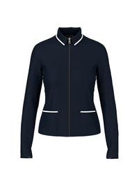 Marc Cain Light jacket in cotton rib YS 31.12 J55