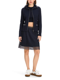Marc Cain Light jacket in cotton rib YS 31.12 J55