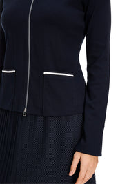 Marc Cain Light jacket in cotton rib YS 31.12 J55