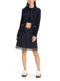 Marc Cain Light jacket in cotton rib YS 31.12 J55
