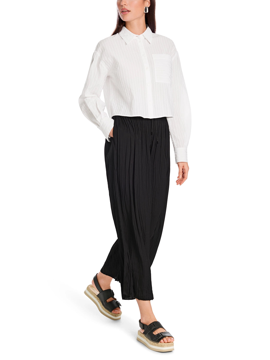 Marc Cain WOLIN Rethink Together Pleated Pants YS 81.56 W39
