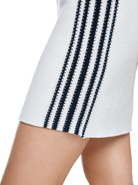 Marc Cain Knitted dress ‘Rethink Together’ in White AS 21.33 M24