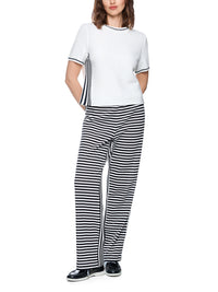 Marc Cain Jumper ‘Rethink Together’ in White AS 41.24 M24