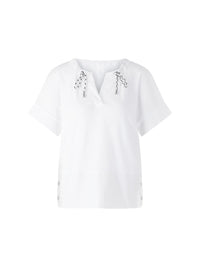 Marc Cain Casual T-shirt in White AS 48.48 J55
