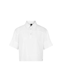 Marc Cain ‘Rethink Together’ blouse in White AS 51.20 W85