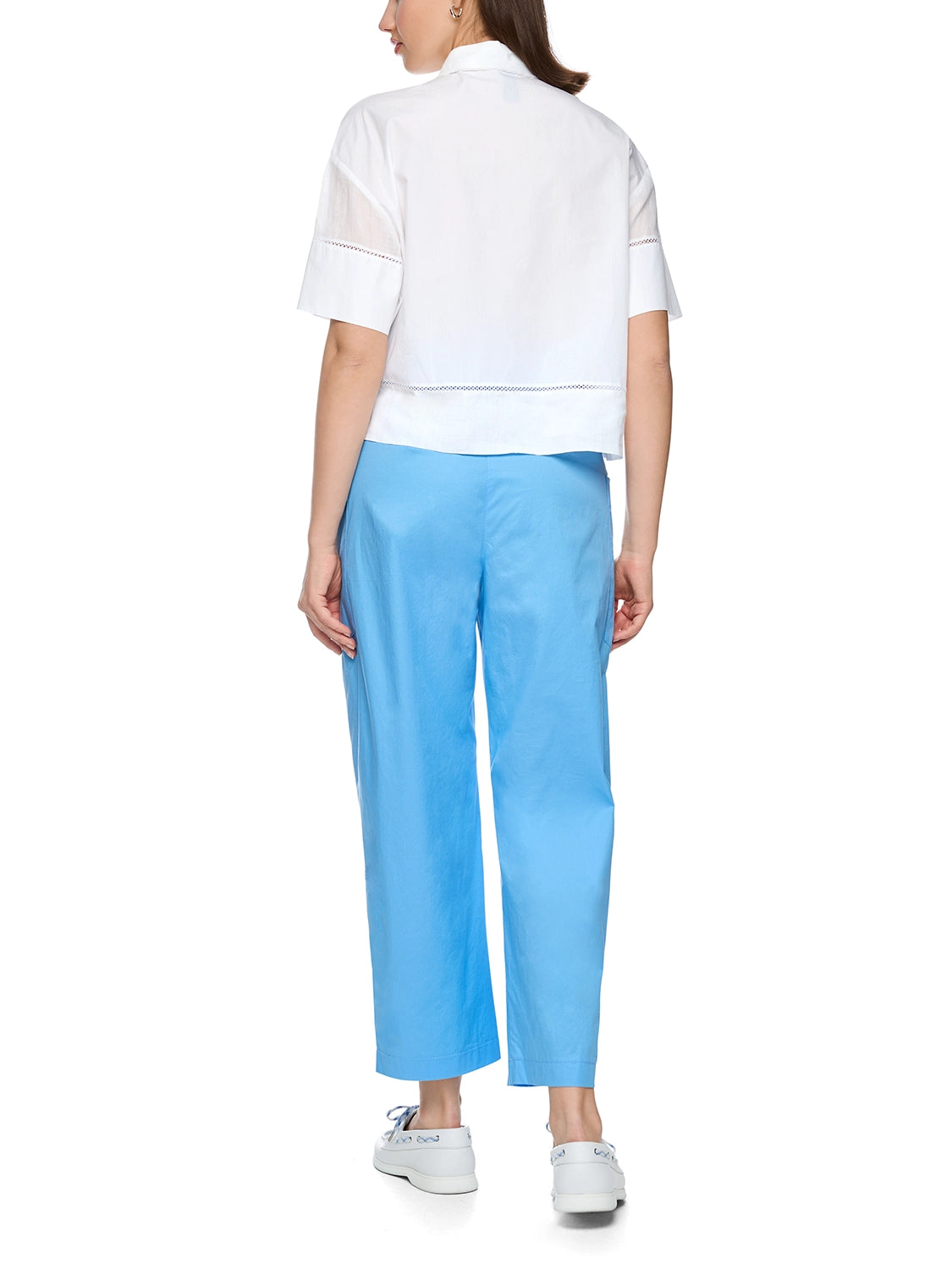 Marc Cain ‘Rethink Together’ blouse in White AS 51.20 W85