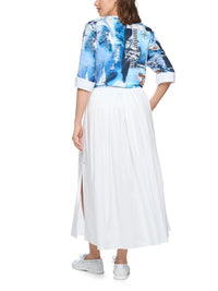 Marc Cain Skirt ‘Rethink Together’ in White AS 71.13 W85