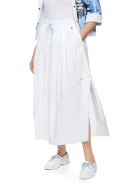 Marc Cain Skirt ‘Rethink Together’ in White AS 71.13 W85