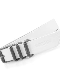 Marc Cain Suede belt in White AS G1.08 L45