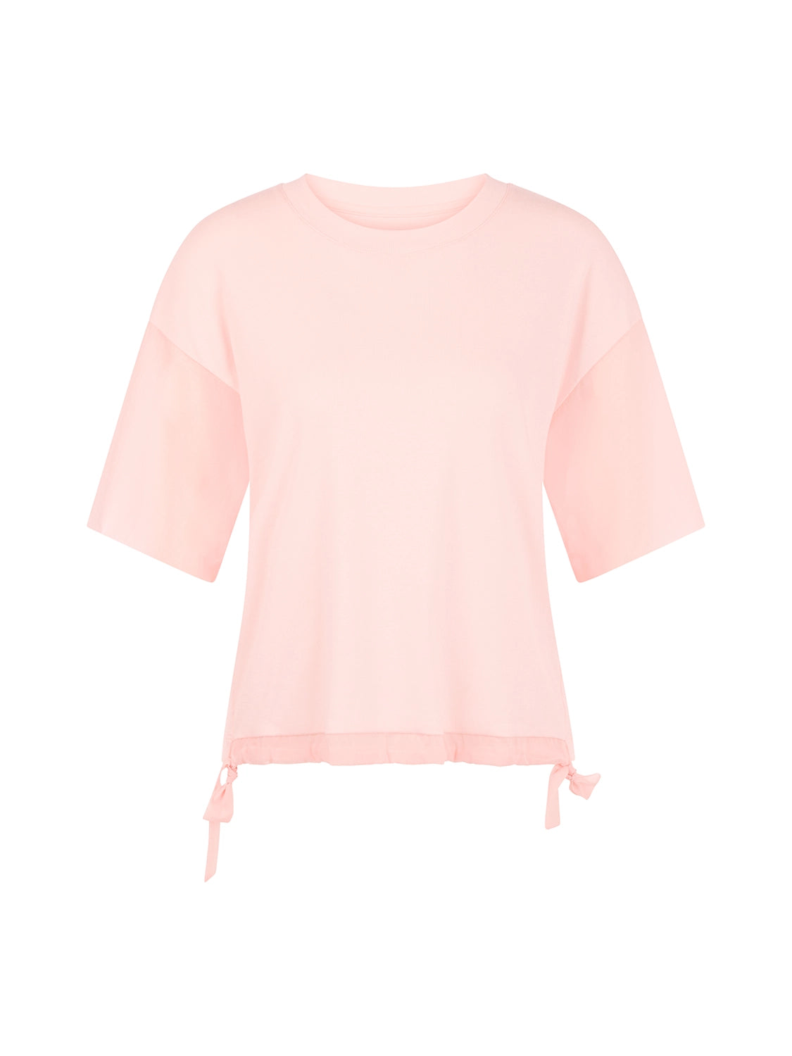 Marc Cain Materials mix T-shirt in Rswtr New AS 48.44 J56