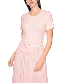 Marc Cain Ribbed T-shirt in Rswtr New AS 48.70 J50