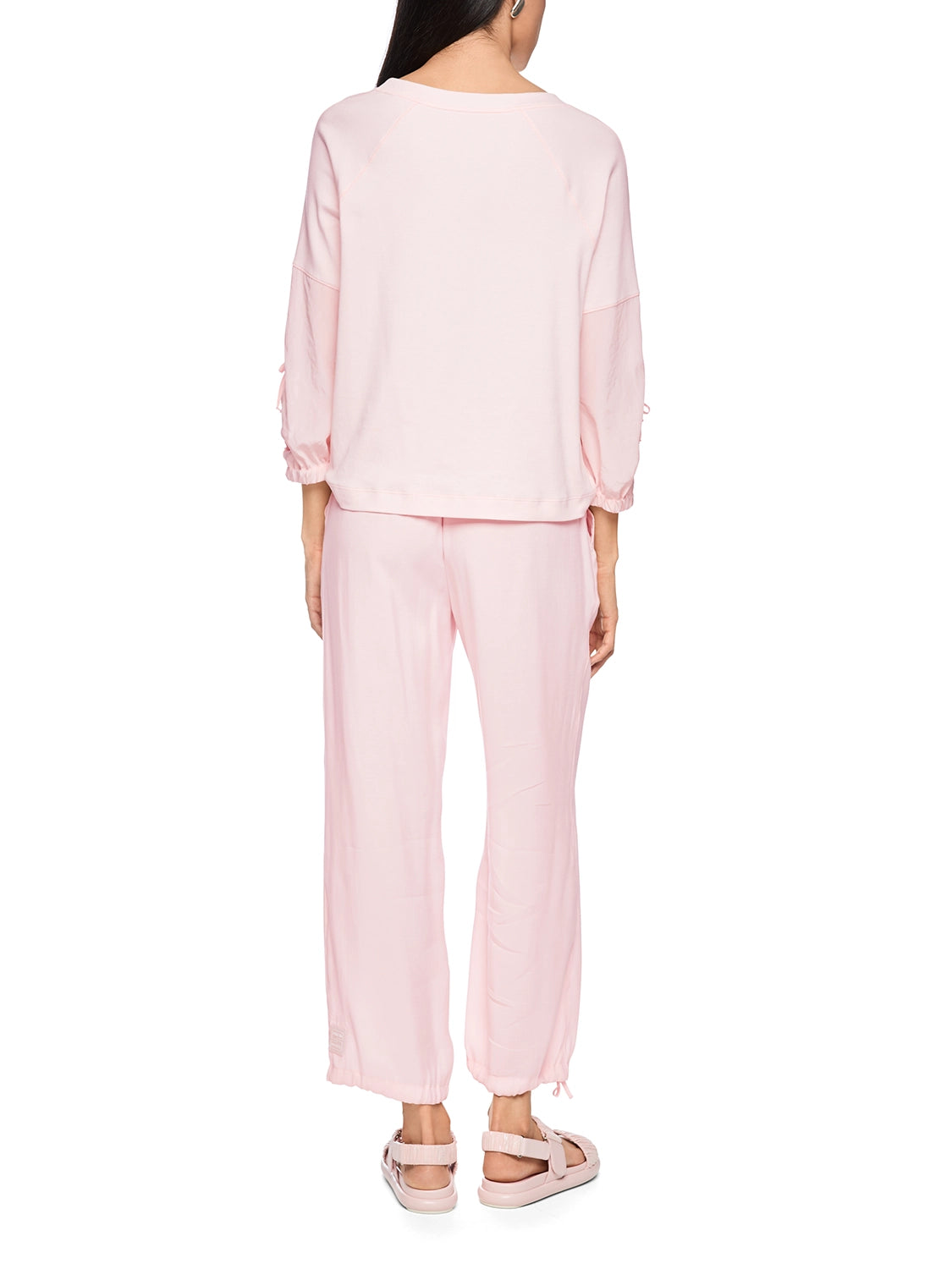 Marc Cain Blouse shirt in a mix of materials in Rswtr New AS 55.08 J67