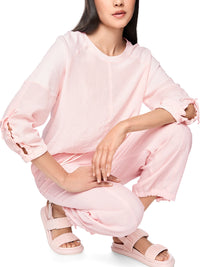 Marc Cain Blouse shirt in a mix of materials in Rswtr New AS 55.08 J67