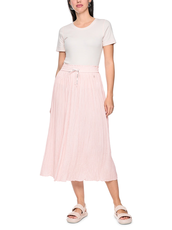 Marc Cain Pleated skirt ‘Rethink Together’ in Rswtr New AS 71.09 W39