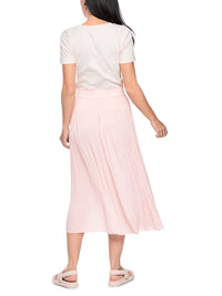 Marc Cain Pleated skirt ‘Rethink Together’ in Olivine AS 71.09 W39