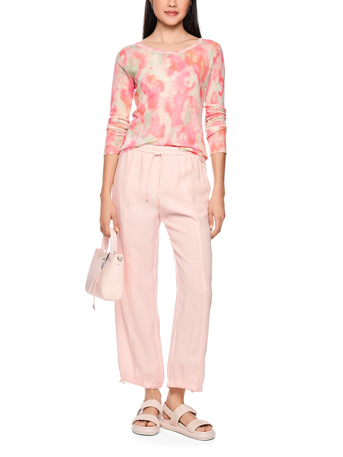 Marc Cain REWARI jogging-style trousers in Rswtr New AS 81.63 W61