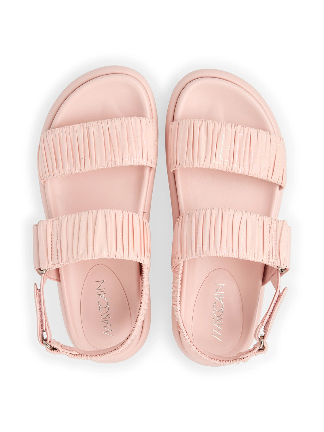 Marc Cain Sandals with gathering in Rswtr New AS SG.02 J94