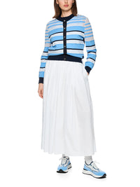 Marc Cain Cardigan Knitted in Germany in Lt Boy Blue AS 39.16 M26