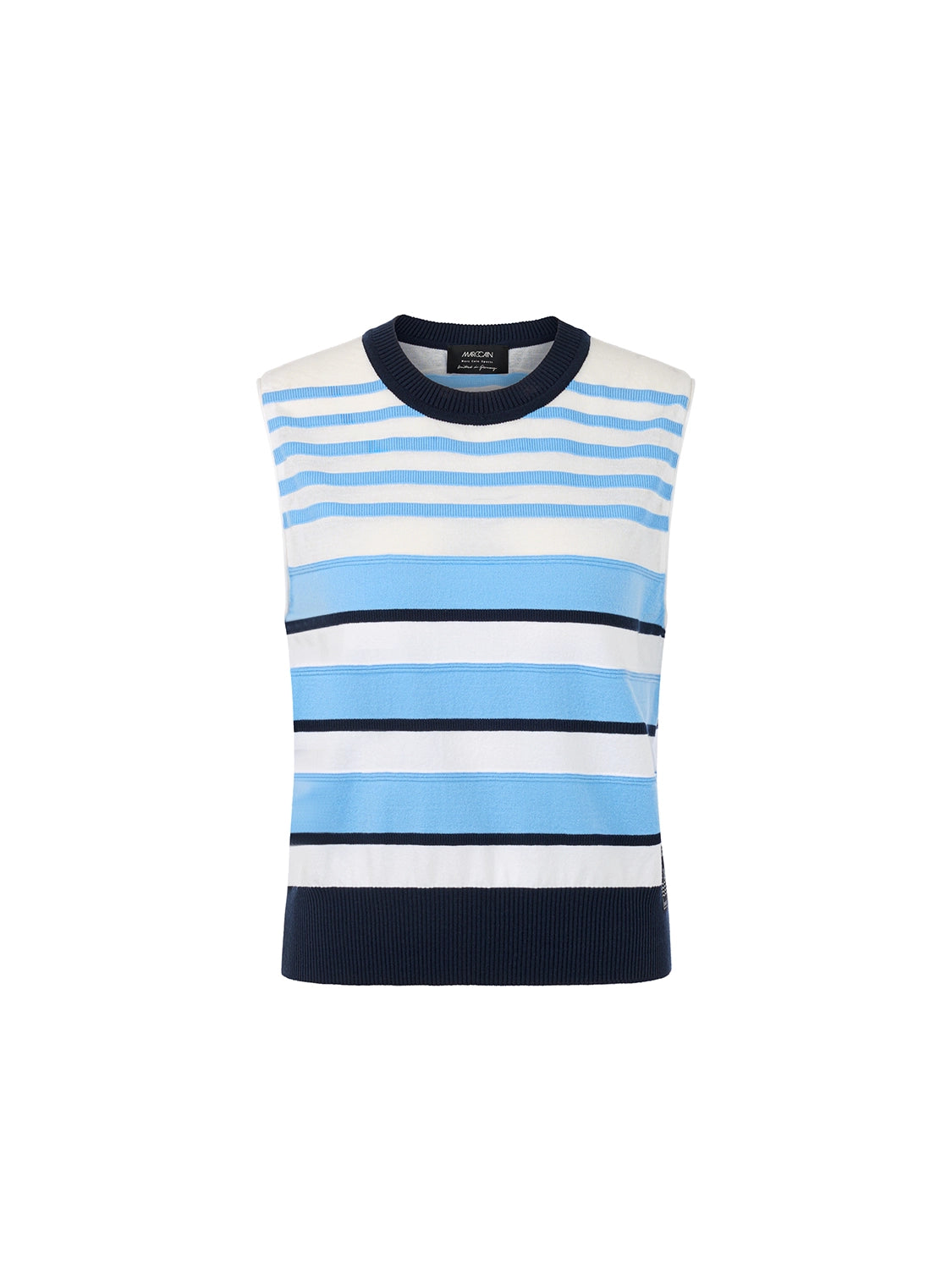 Marc Cain Top Knitted in Germany in Lt Boy Blue AS 61.07 M26