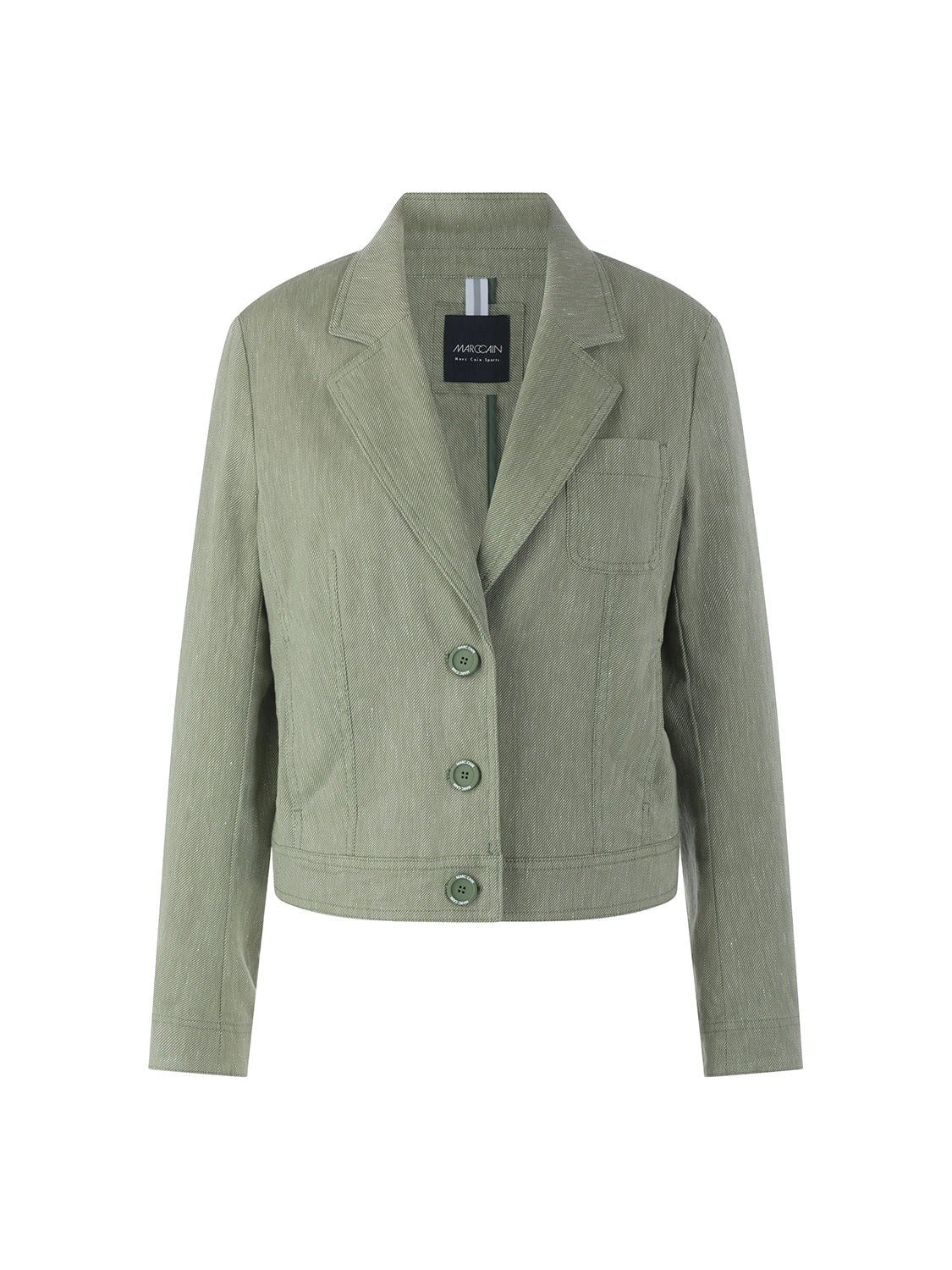 Marc Cain Sporty blazer in Olivine AS 34.14 W30