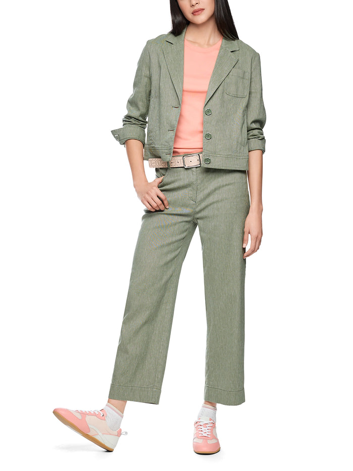 Marc Cain Sporty blazer in Olivine AS 34.14 W30