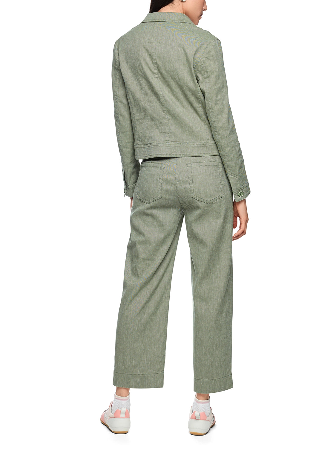 Marc Cain Sporty blazer in Olivine AS 34.14 W30
