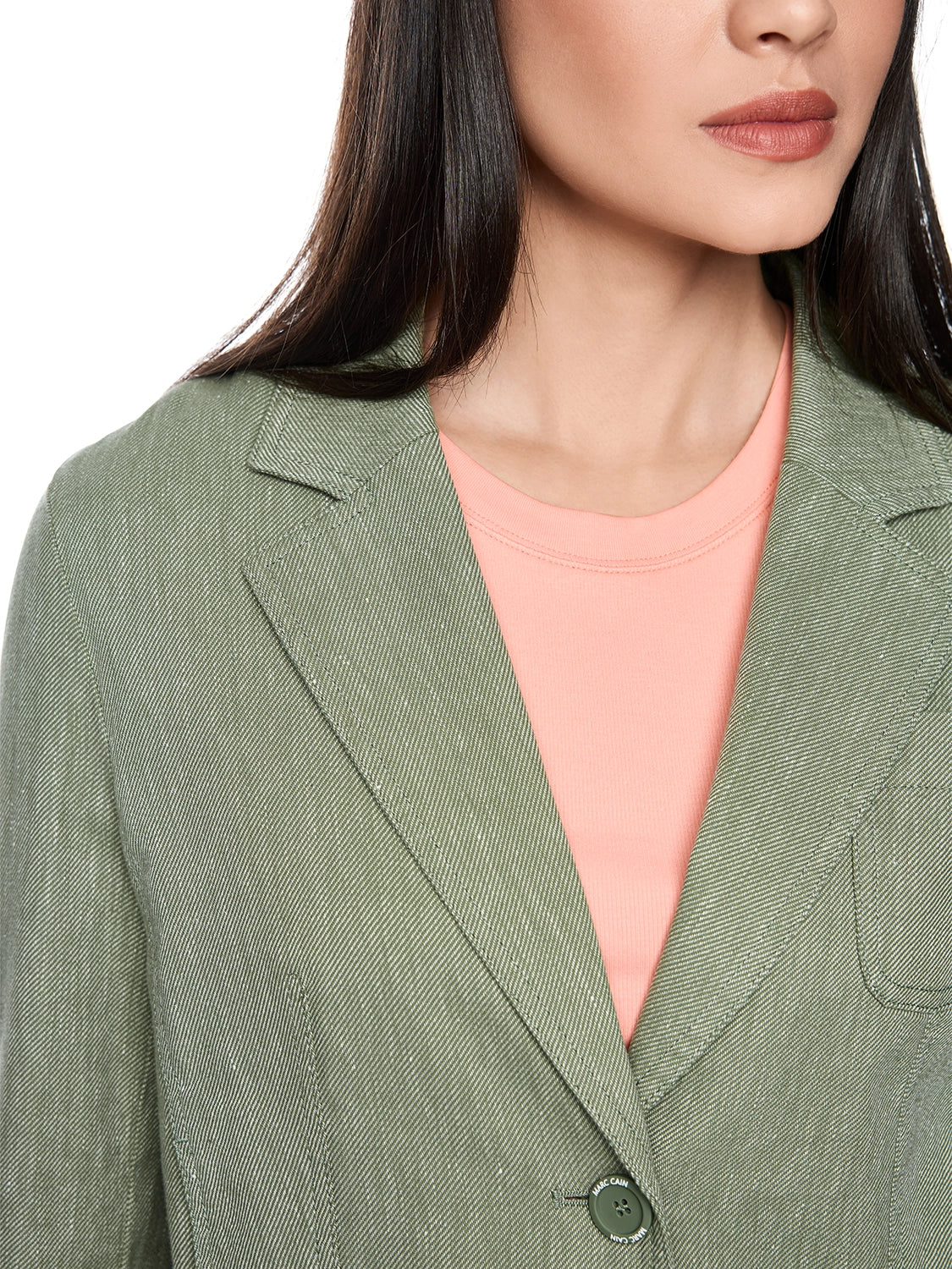 Marc Cain Sporty blazer in Olivine AS 34.14 W30