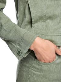 Marc Cain Sporty blazer in Olivine AS 34.14 W30