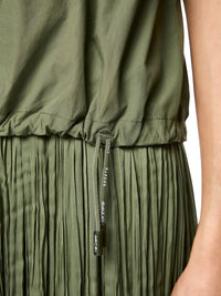 Marc Cain ‘Rethink Together’ blouse shirt in Olivine AS 51.21 W80