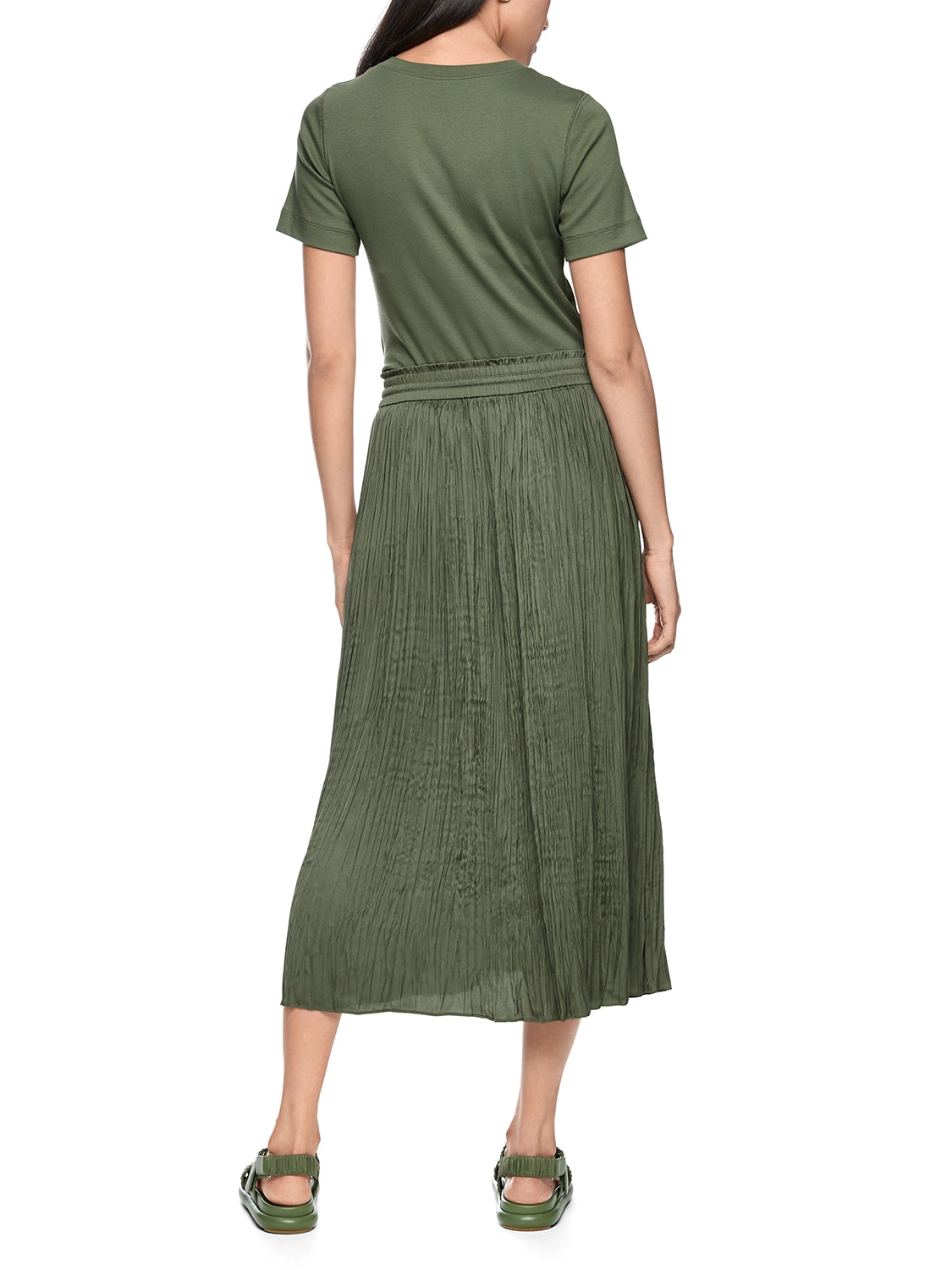 Marc Cain Pleated skirt ‘Rethink Together’ in Rswtr New AS 71.09 W39