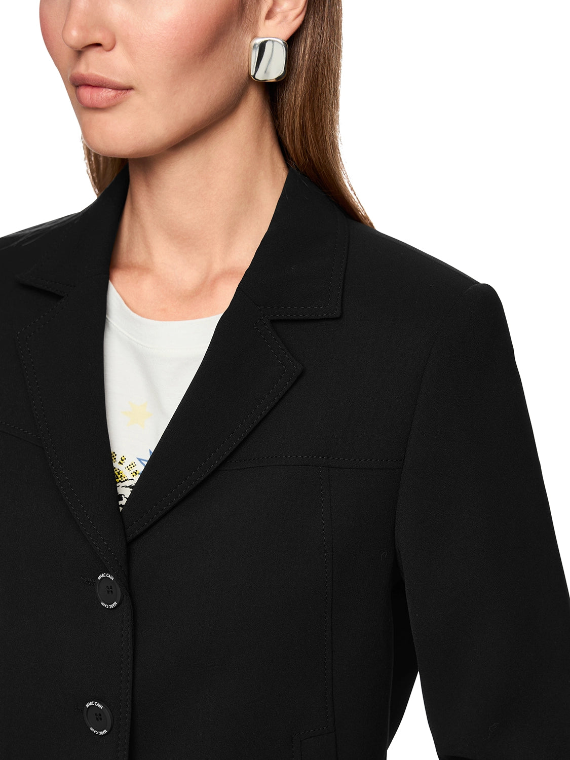 Marc Cain Sporty blazer in Black AS 34.12 W05 - Pre Order June Delivery
