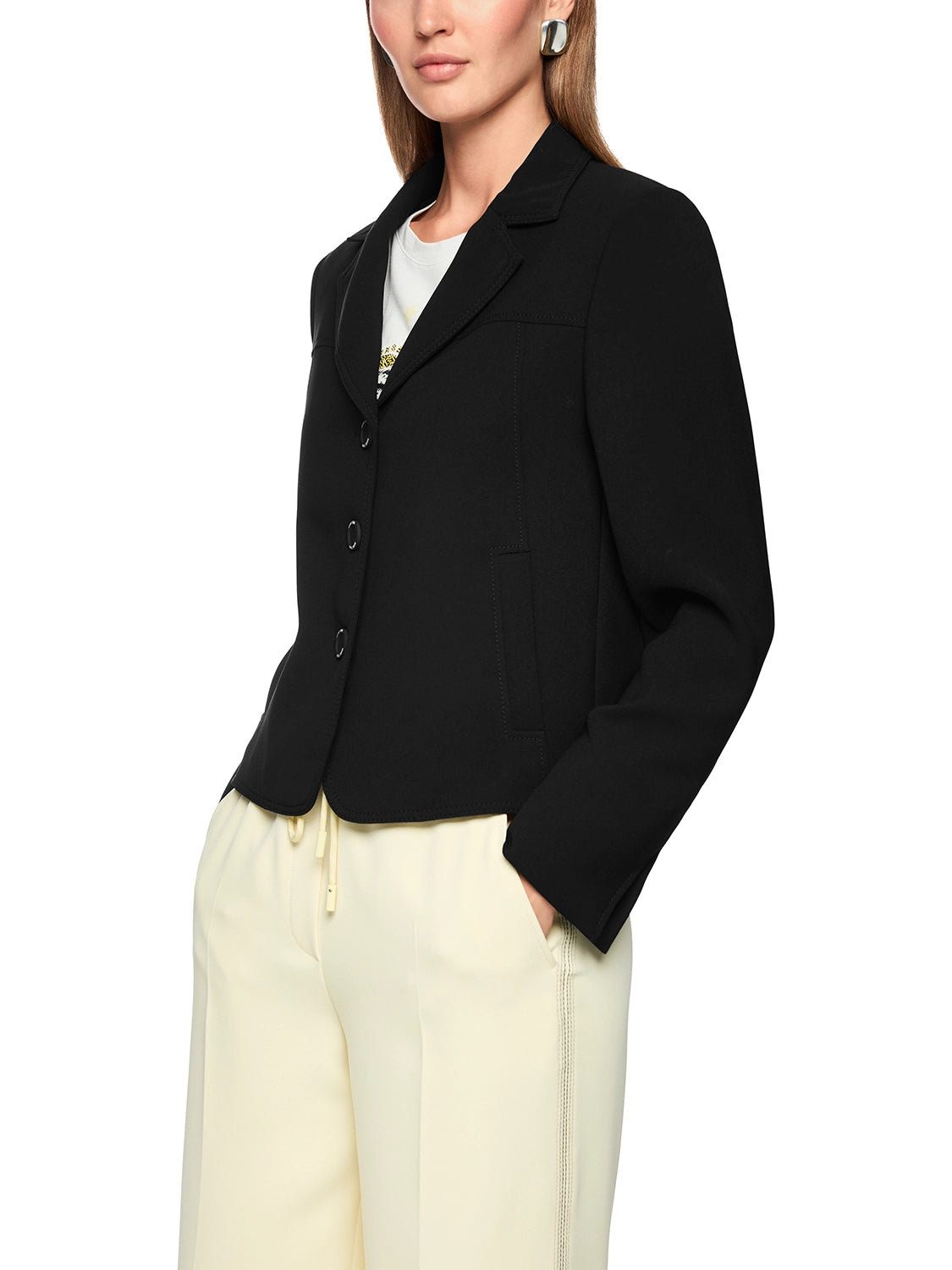 Marc Cain Sporty blazer in Black AS 34.12 W05 - Pre Order June Delivery