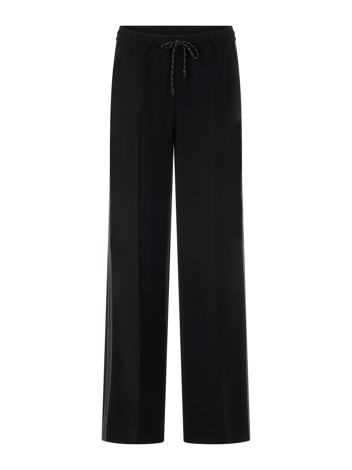 Marc Cain WELKOM wide trousers in Black AS 81.02 W05 - Pre Order June Delivery