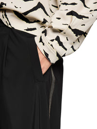 Marc Cain Rethink Together WUXI trousers in Black AS 81.09 J40 - Pre Order June Delivery