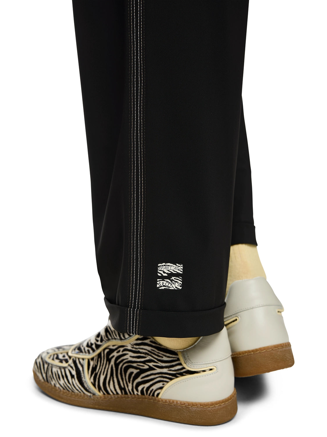 Marc Cain Rethink Together WUXI trousers in Black AS 81.09 J40 - Pre Order June Delivery