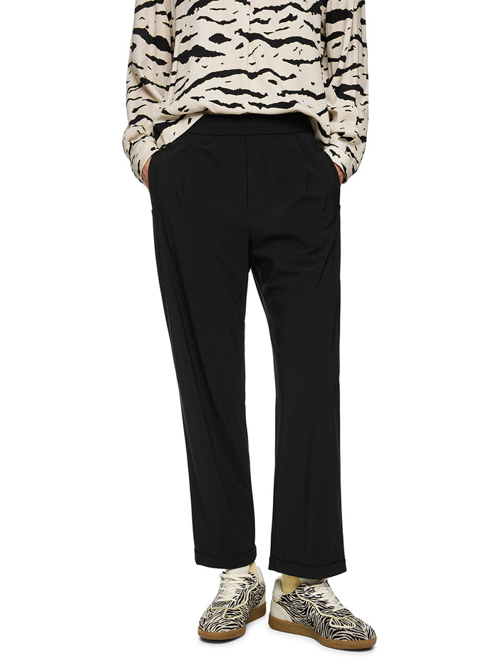 Marc Cain Rethink Together WUXI trousers in Black AS 81.09 J40 - Pre Order June Delivery
