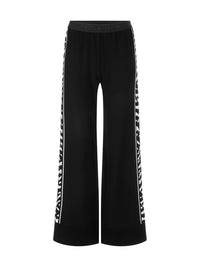 Marc Cain Rethink Together WELKOM trousers in Black AS 81.25 M09 - Pre Order June Delivery