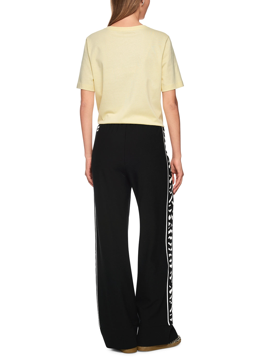 Marc Cain Rethink Together WELKOM trousers in Black AS 81.25 M09 - Pre Order June Delivery