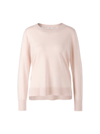 MarcCain Fine-knit "Rethink Together" Sweater VS 41.16 M80
