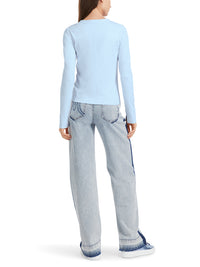 MarcCain Zipped Jacket with round neck VS 31.12 J55