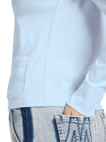 MarcCain Zipped Jacket with round neck VS 31.12 J55