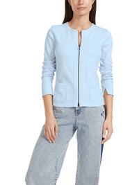 MarcCain Zipped Jacket with round neck VS 31.12 J55