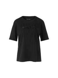 MarcCain T-shirt with Appliqué VS 48.08 J69