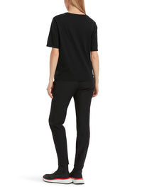 MarcCain T-shirt with Appliqué VS 48.08 J69